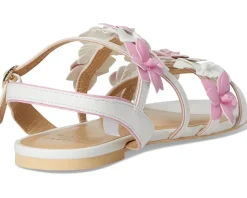 Shoes|Janie and Jack Multi Floral Sandals (Toddler/Little Kid/Big Kid) Multicolor