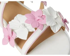 Shoes|Janie and Jack Multi Floral Sandals (Toddler/Little Kid/Big Kid) Multicolor