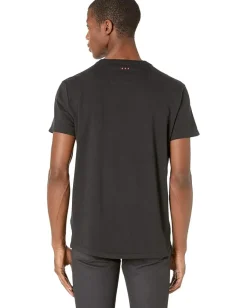 Activewear|T-Shirts|John Varvatos MULTI PEACE HAND TEE Black