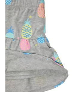 Clothing|Chaser Kids Multi Pineapple Skort (Toddler/Little Kids) Heather Grey