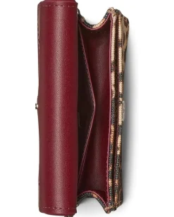 Handbags|Cross Body|Kate Spade New York Natasha Downtown Leopard Fabric Card Case Crossbody With Scrunch Strap Leopard Multi