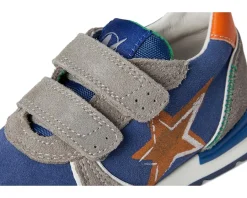 Naturino Shoes<Roy 2 VL (Toddler/Little Kid) Grey/Azure/Orange
