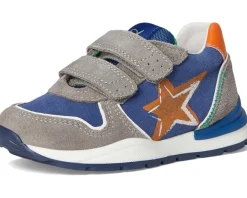 Naturino Shoes<Roy 2 VL (Toddler/Little Kid) Grey/Azure/Orange