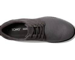 TOMS Navi Oxford Dress Casual Pavement Grey Heavy Twill/Suede Hot