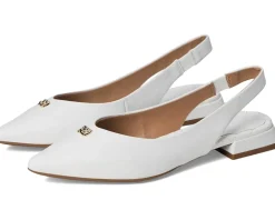 Aerosoles Flats<Nayana Bright White Leather