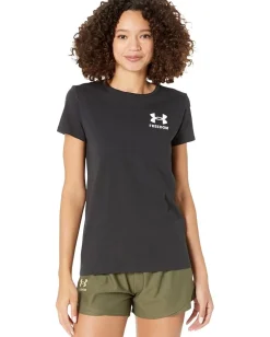 Under Armour New Freedom Flag T-Shirt Black/White Online
