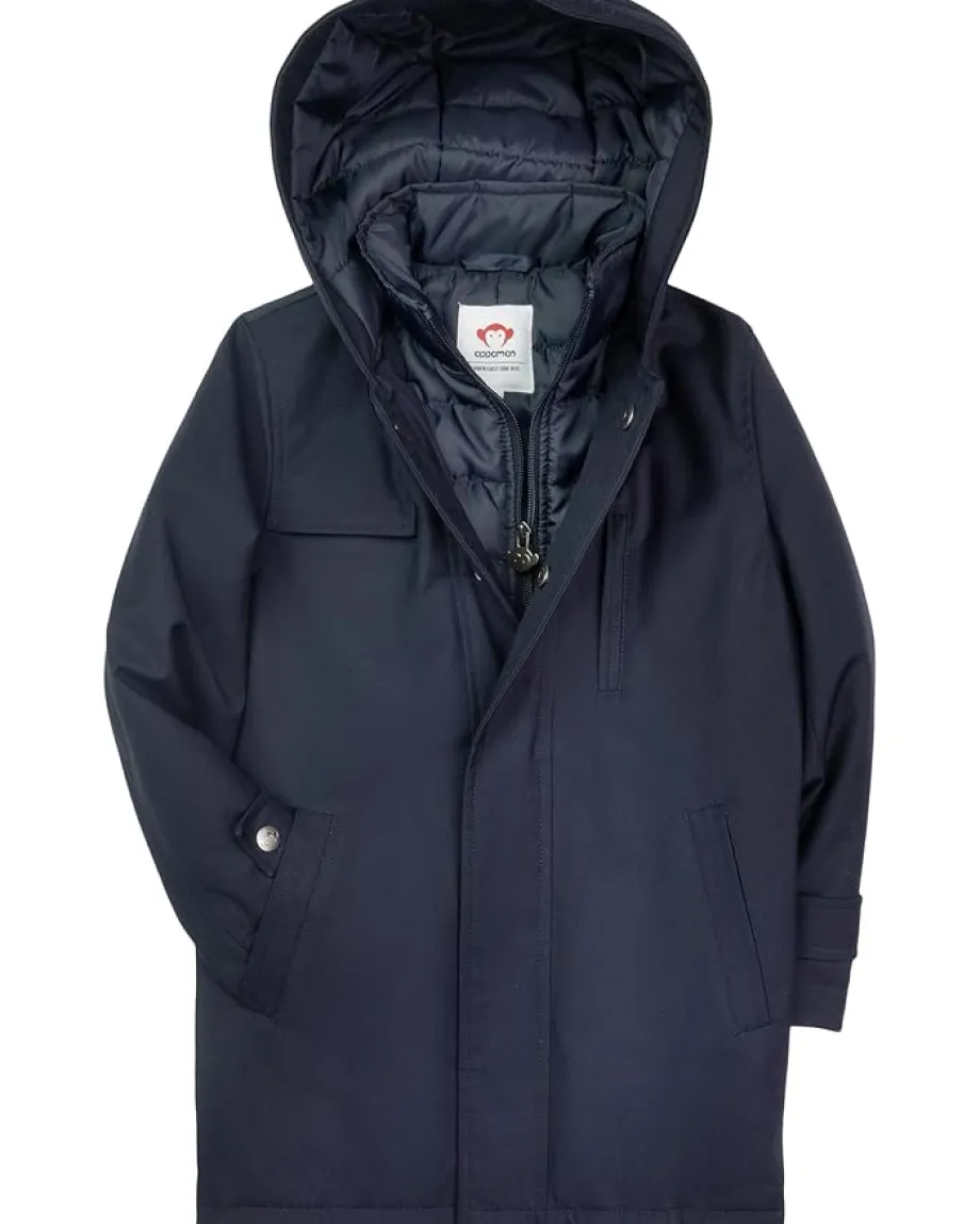 Appaman Kids Clothing<New Gotham Insulated Coat (Toddler/Little Kids/Big Kids) Navy Blue
