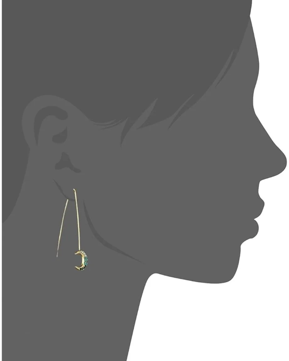 Rebecca Minkoff Jewelry|Jewelry<New Moon Threader Earrings Gold