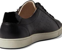 Sneakers|Sneakers|Mephisto Nikita 1 Black Silk Leather
