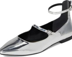 Kenneth Cole New York Flats<Nolita Silver