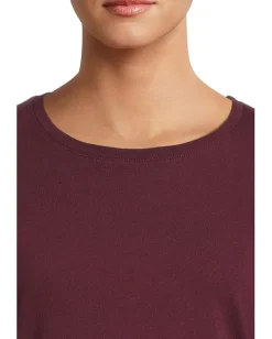 Madewell Shirts & Tops|Shirts & Tops<Northside Long Sleeve Tee Bordeaux