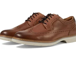 Oxfords|Oxfords|Florsheim Norwalk Wingtip Oxford Cognac