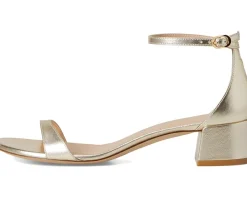 Stuart Weitzman Heels|Sandals<Nudist Block 35 Light Gold