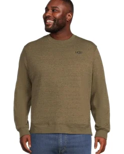 Activewear|UGG Nyles Crewneck Burnt Olive Heather