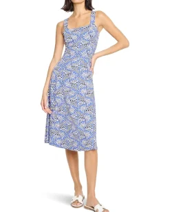 NIC+ZOE Dresses|Dresses<Ocean Jewel Dana Dress Blue Multi