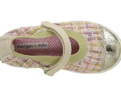 Morgan&Milo Kids Shoes<Olivia Boucle Mary Jane (Toddler/Little Kid) Gold