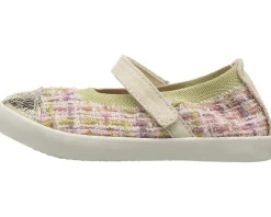 Morgan&Milo Kids Shoes<Olivia Boucle Mary Jane (Toddler/Little Kid) Gold