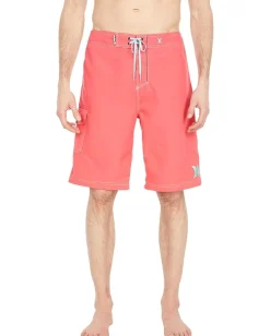 Hurley Activewear|Board Shorts<One & Only Boardshort 22" Light Fusion Red/Tropical Twist