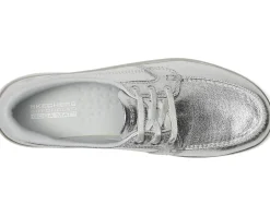SKECHERS Sneakers|Sneakers<On-The-Go Flex Radiant Metallic Canvas Boat Shoe Silver