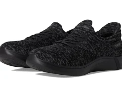 SKECHERS On-the-go Hands Free Slip-ins Swift W/ Sock Fit Black/Gray New