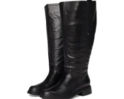 Boots|Boots|Naturalizer Ontime Extra Wide Calf Knee High Boots Black Leather