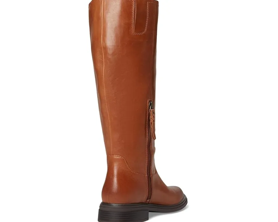 Boots|Boots|Naturalizer Ontime Knee High Boots English Tea Brown Leather