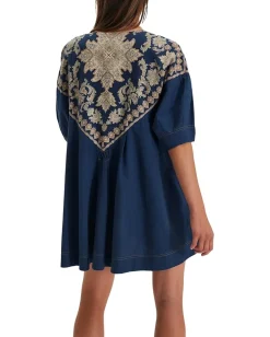 Dresses|Dresses|Free People Orson Mini Indigo Combo