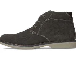 Nunn Bush Boots<Otto Plain Toe Chukka Boots Gray