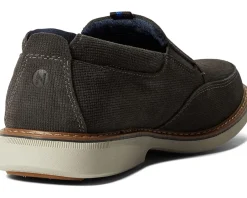 Loafers|Loafers|Nunn Bush Otto Plain Toe Slip-On Gray