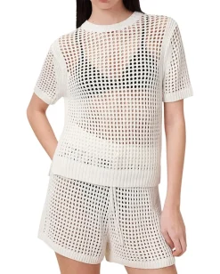 AllSaints Shirts & Tops|Shirts & Tops<Paloma Tee Chalk White