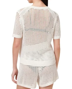 AllSaints Shirts & Tops|Shirts & Tops<Paloma Tee Chalk White