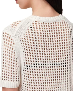 AllSaints Shirts & Tops|Shirts & Tops<Paloma Tee Chalk White