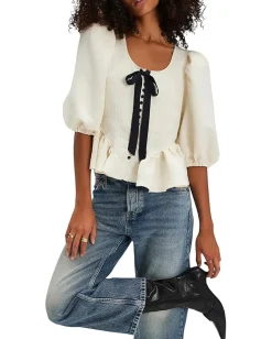 Women Free People Pamela Bow Top