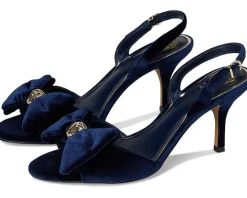 Heels|Sandals|Vince Camuto Paycen Bow Detail Slingback High Heel Sandal Deep Navy