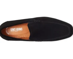 Loafers|Loafers|Stacy Adams Pelton Moc Toe Slip-On Black
