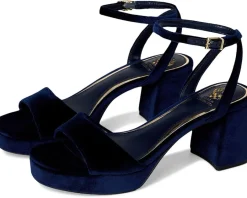 Vince Camuto Pendreya Platform Sandal Deep Navy Clearance