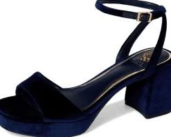 Vince Camuto Pendreya Platform Sandal Deep Navy Clearance