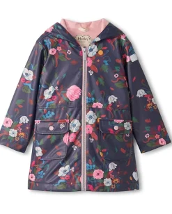 Hatley Kids Clothing<Peplum Rain Jacket (Toddler/Little Kid/Big Kid) Blue