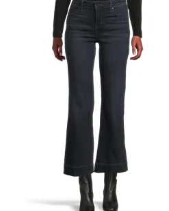 Women Liverpool Los Angeles Petite Lucy Mid-Rise Bootcut Jean w/ Wide Hem 29"