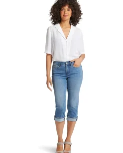 Women NYDJ Petite Marilyn Crop in