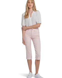 Women NYDJ Petite Marilyn Straight Crop Jeans In