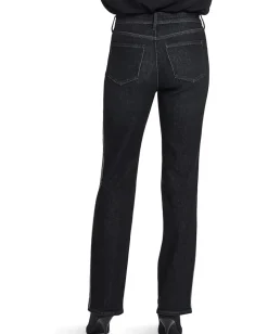 NYDJ Jeans<Petite Marilyn Straight Jeans in French Nighfall French Nightfall