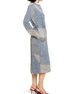 Dresses|Dresses|NIC+ZOE Petite Monogram Mix Blair Dress Blue Multi