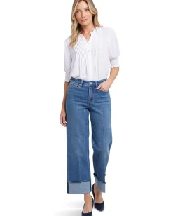 Women NYDJ Petite Teresa Wide Leg