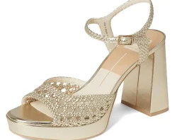 Heels|Sandals|Dolce Vita Peyten Light Gold