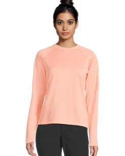 Columbia Activewear|Shirts & Tops<PFG Solar Stream™ Long Sleeve Tiki Pink