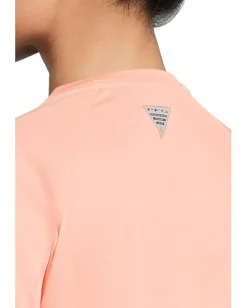 Columbia Activewear|Shirts & Tops<PFG Solar Stream™ Long Sleeve Tiki Pink