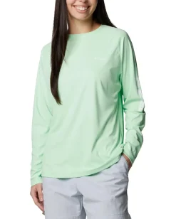 Activewear|Shirts & Tops|Columbia PFG Tidal Deflector™ Long Sleeve Ocean Mint