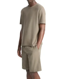 Vince Pima Pique Short Sleeve Crew Dome New