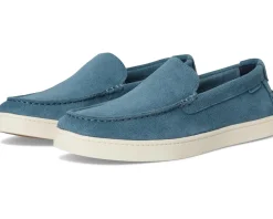 Cole Haan Pinch Weekender Venetians China Blue Suede/Ivory Clearance